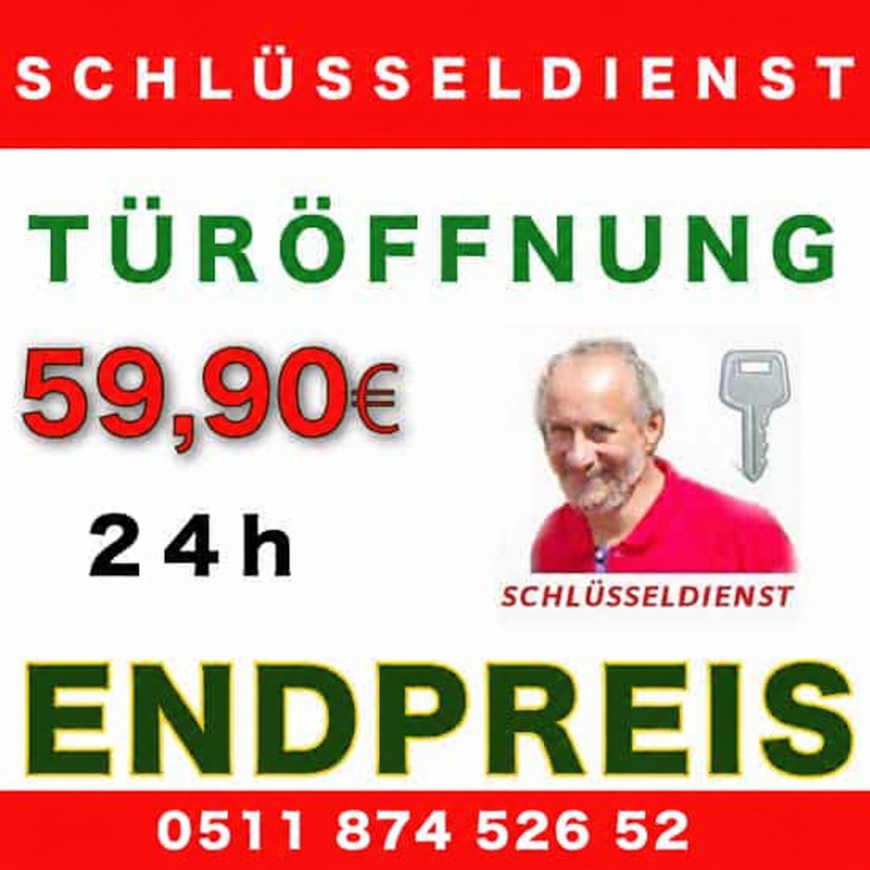 Schlüsselnotdienst Vahrenwald Festpreis 1 Schlüsseldienst Hannover Preis: Türöffnung